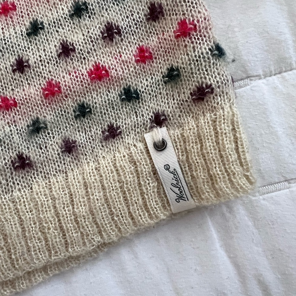 Woolrich Vintage Women's Fair Isle Sweater Size L EUC - Picture 5 of 9